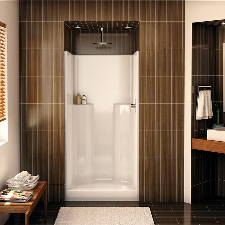 Shower Module 36 x 36 x 72 Inch AcrylX White 1 Pieces