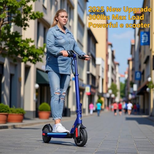 Caroma Electric Scooter, 750/500/350W Motor & 25/20 MPH Speed, Fast Adjustable Electric Scooter for Adults Max 25/20 Miles