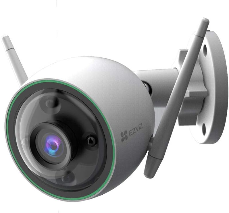 EZVIZ 2 Pack C3N Full HD AI-Powered Outdoor Smart Wi-Fi Security Camera
