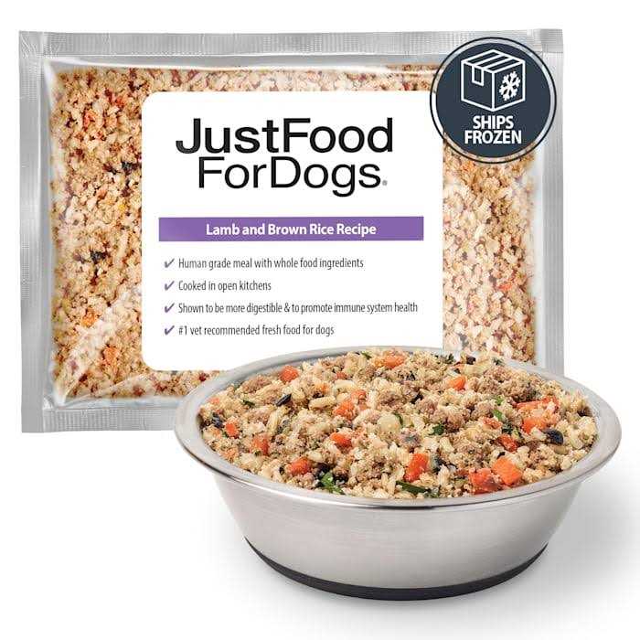 JustFoodForDogs Daily Diets Rice Frozen Dog Food - Pet Supplies online store