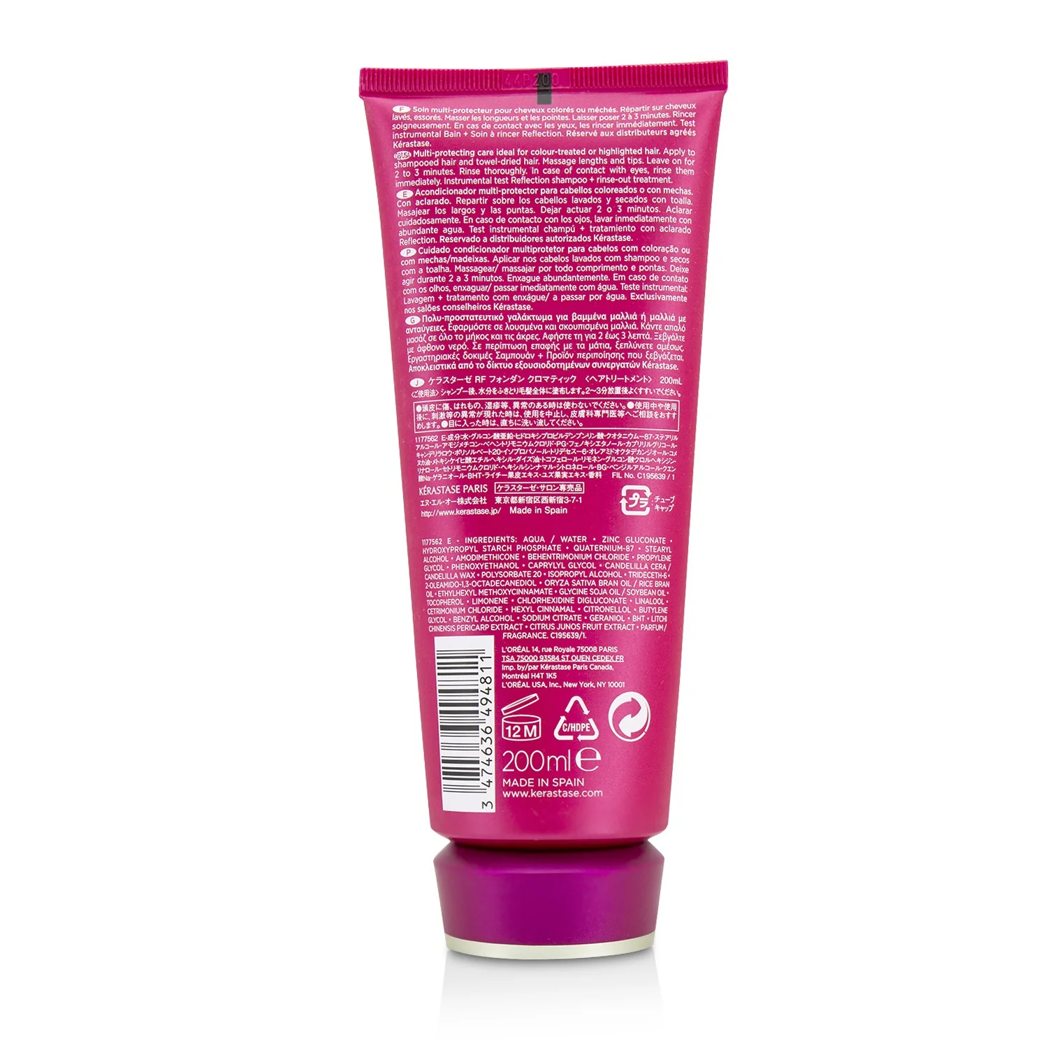 Kerastase Reflection Fondant Chromatique Multi-Protecting Care (Colour-Treated or Highlighted Hair)  1000ml/34oz