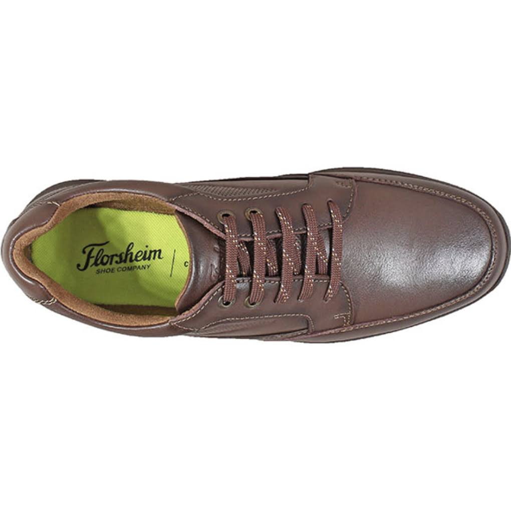 Florsheim Men&s Great Lakes Moc Toe Walk - Brown Tumbled