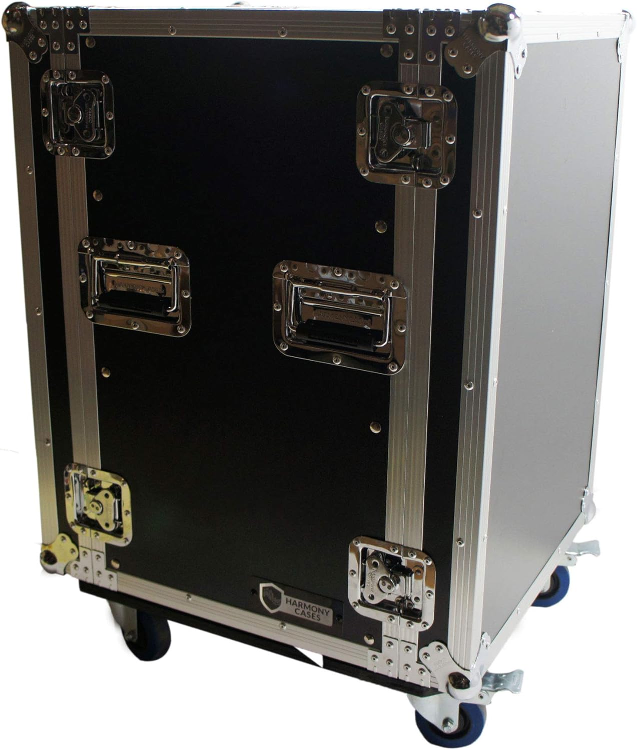 Harmony Cases HC6UAD DJ Flight Amp 6U Rack Space Road Travel Amplifier Case