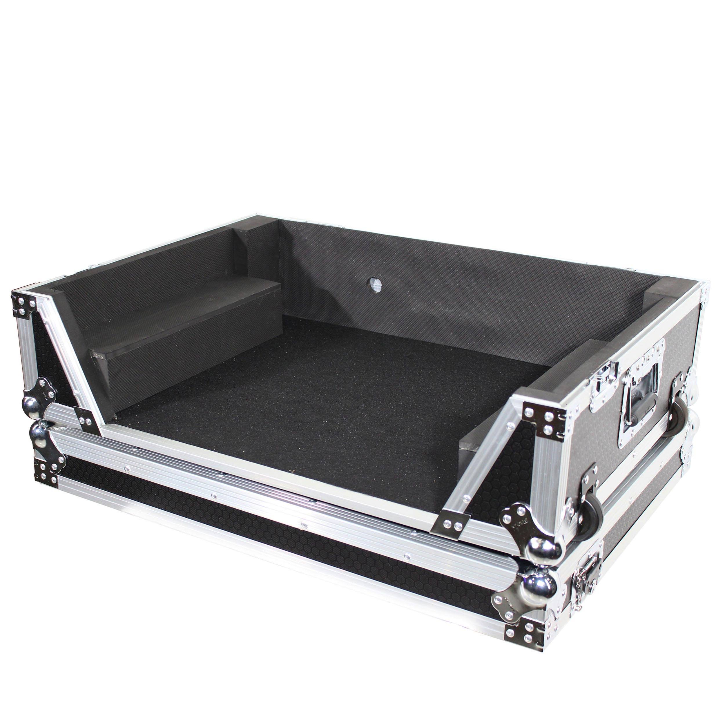 Prox XS-PRIME4 WBL2U Black 2U Flight Case for Denon Prime 4