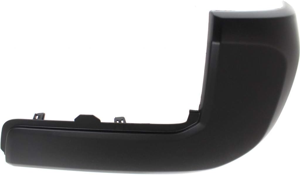 For Toyota Tacoma Bumper End 2016 17 18 19 2020 Driver Side | Rear | Painted Black | Plastic | CAPA | TO1104133 | 5215604010