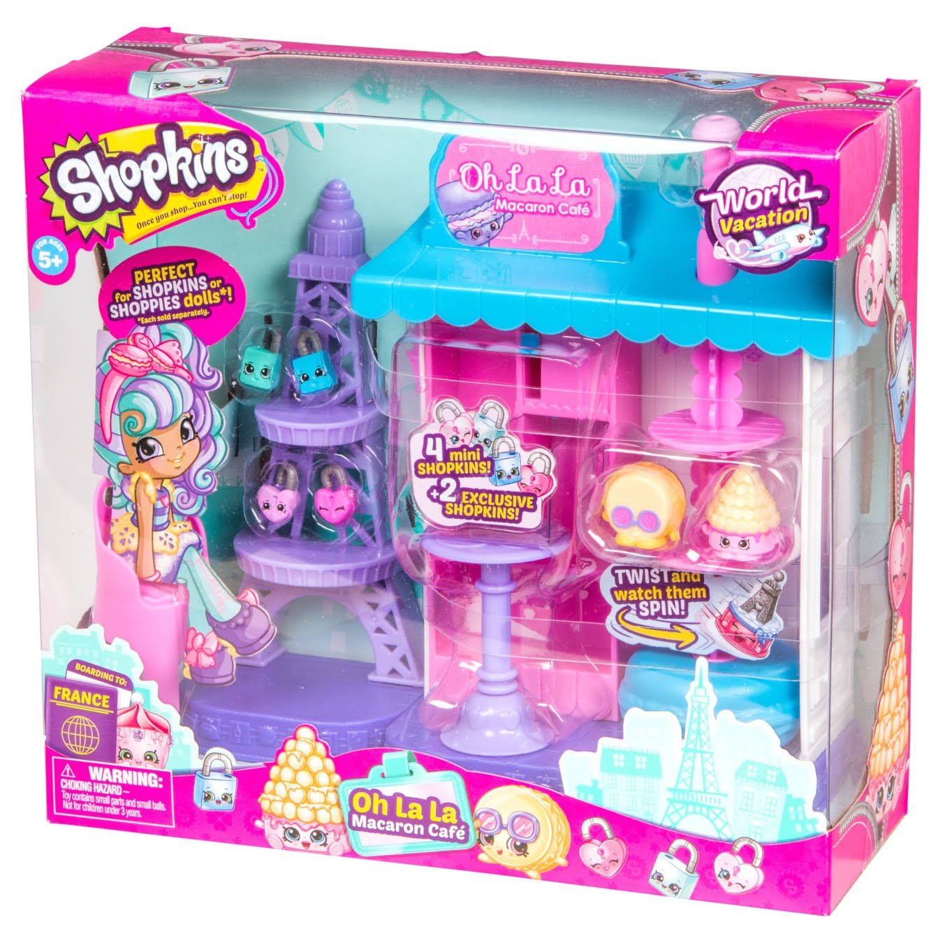 Shopkins Season 8 World Vacation Cafe Playset