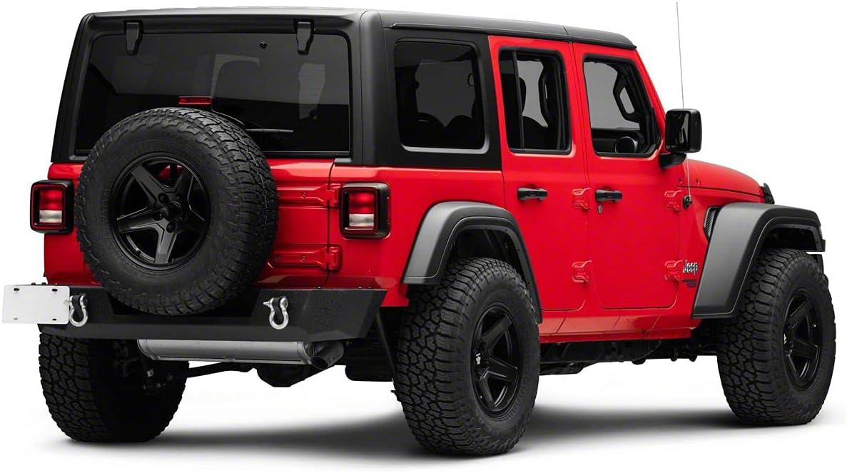 Barricade Extreme HD Rear Bumper Compatible with 18-22 Jeep Wrangler JL