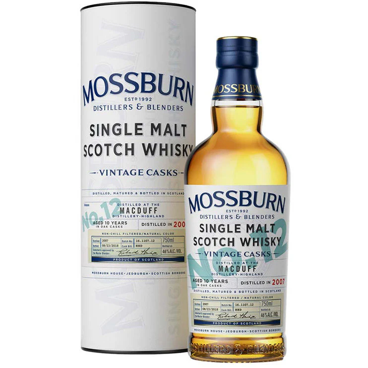 Mossburn Single Malt Scotch Macduff Distillery Vintage Casks No.12 10 Yr - Nestor Liquor