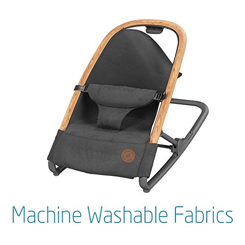 Maxi-Cosi Kori 2-in-1 Baby Bouncer Seat for Infants, Baby Rocker Chair, Portable Baby Bouncer, Classic Green