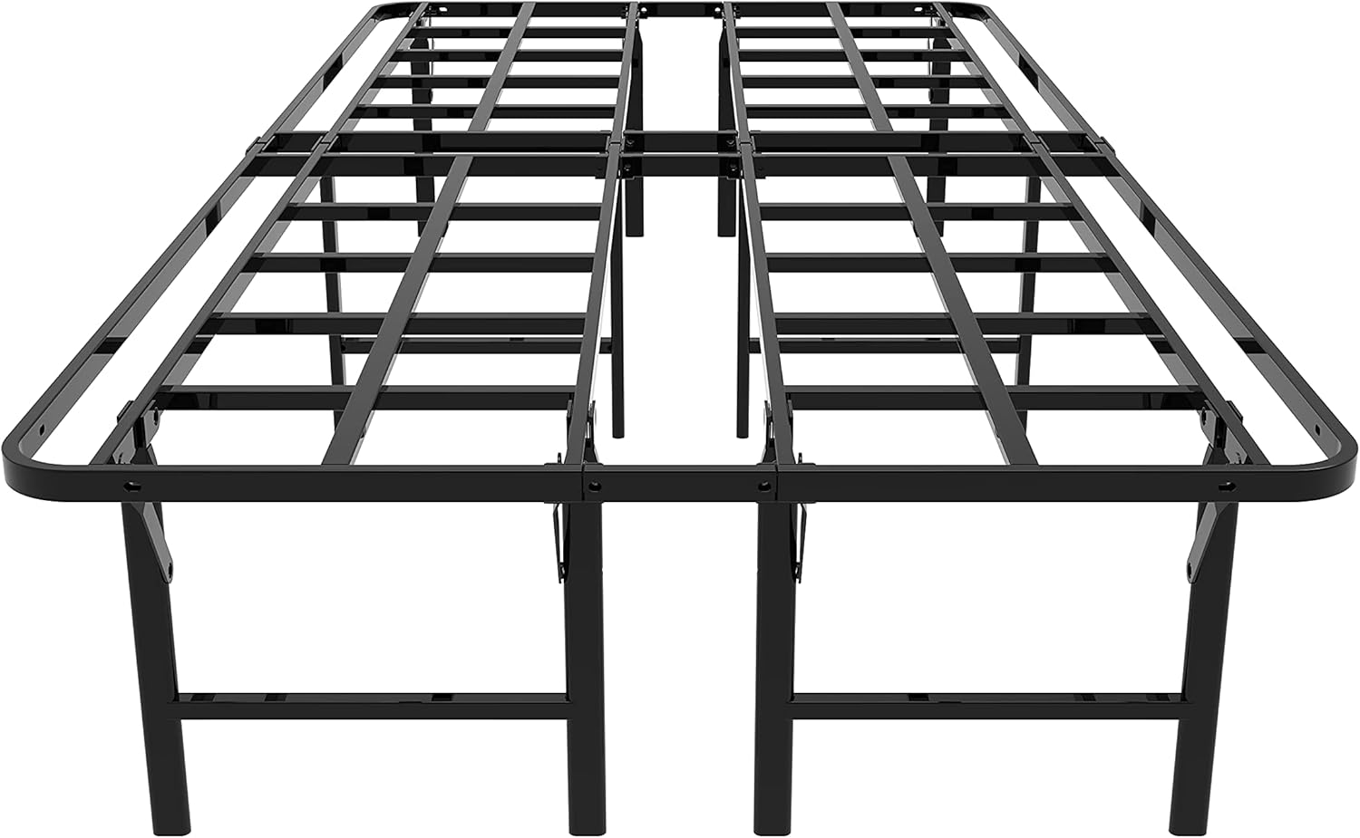 ZIYOO 16 Inch California King Platform Bed Frame Base, Mattress Foundation, Box Spring Replacement, Quiet Noise-Free
