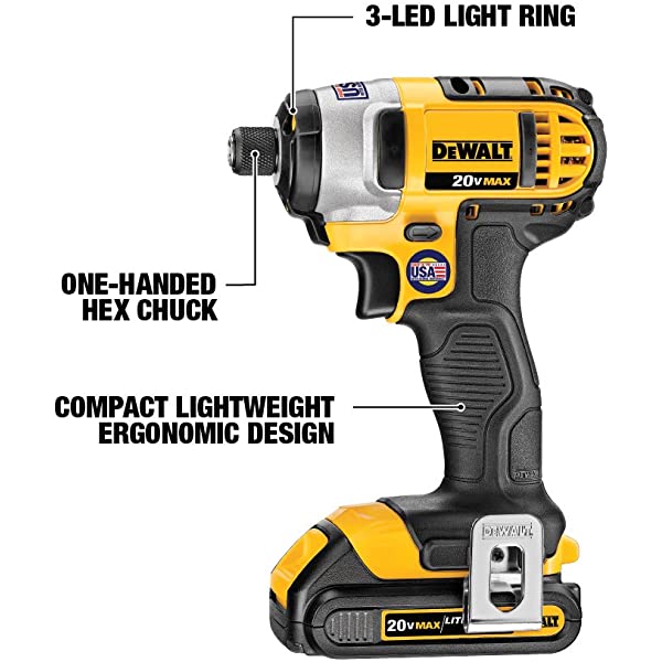 DEWALT 20V Max Cordless Drill Combo Kit, 10-Tool (DCK1020D2) 20V 10-Tool Combo Kit Kit