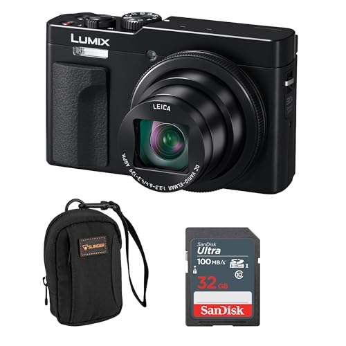 Panasonic LUMIX ZS99 Point and Shoot Camera, Compact Camera for Travel with 30x Zoom with 24-720mm Zoom Lens, and 4K Video/Photo