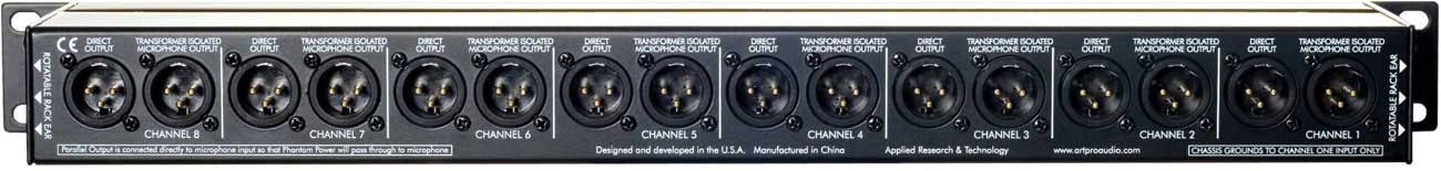 Art S8 8-Channel Mic Splitter