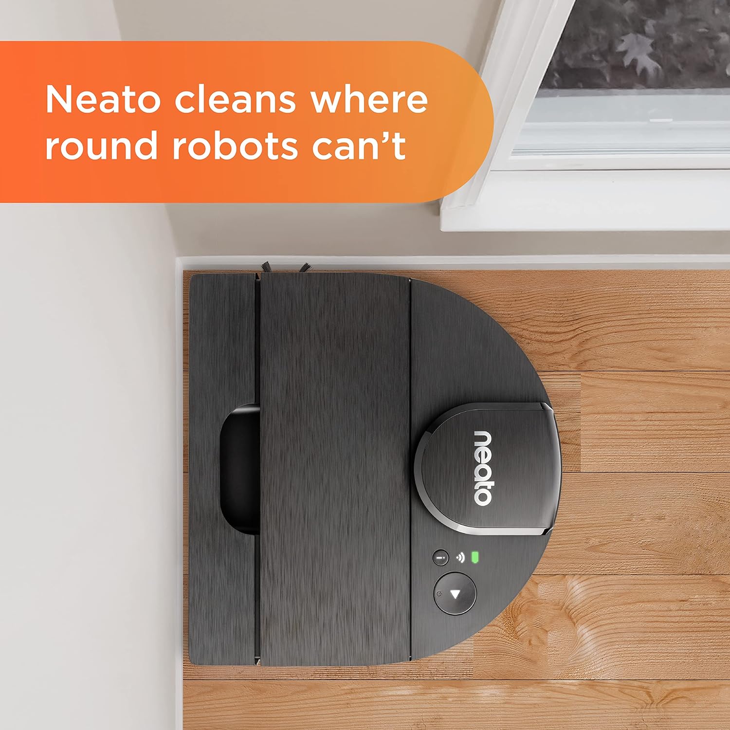 Neato D9 Intelligent Robot Vacuum For Carpet, Hardwood, Tile - Smart Home Appliances
