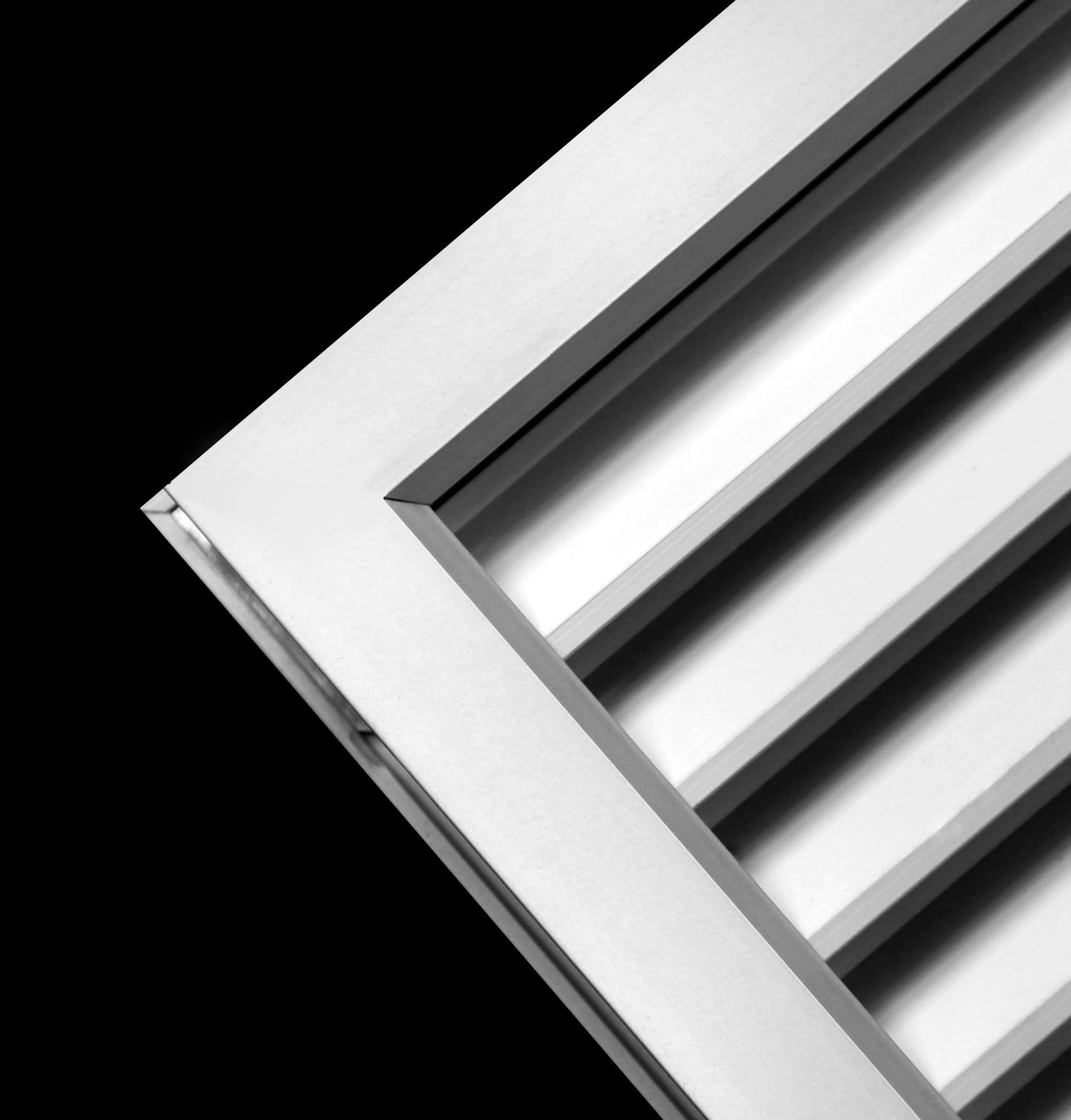 24x22W x 24x22H Aluminum Privacy Door HVAC Air Grille