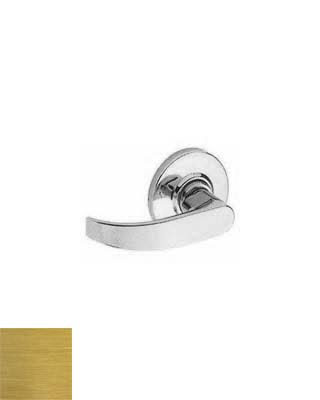 Schlage S40NEP606 Neptune Privacy Door Lever Set Satin Brass