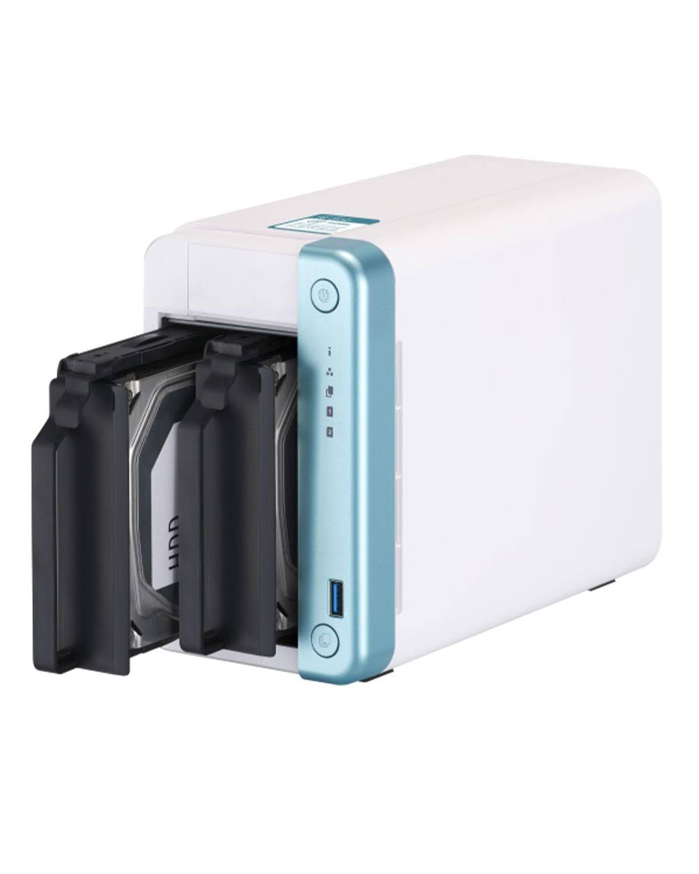 QNAP TS-251D 2-Bay Diskless NAS Server - SATA 6Gb/s