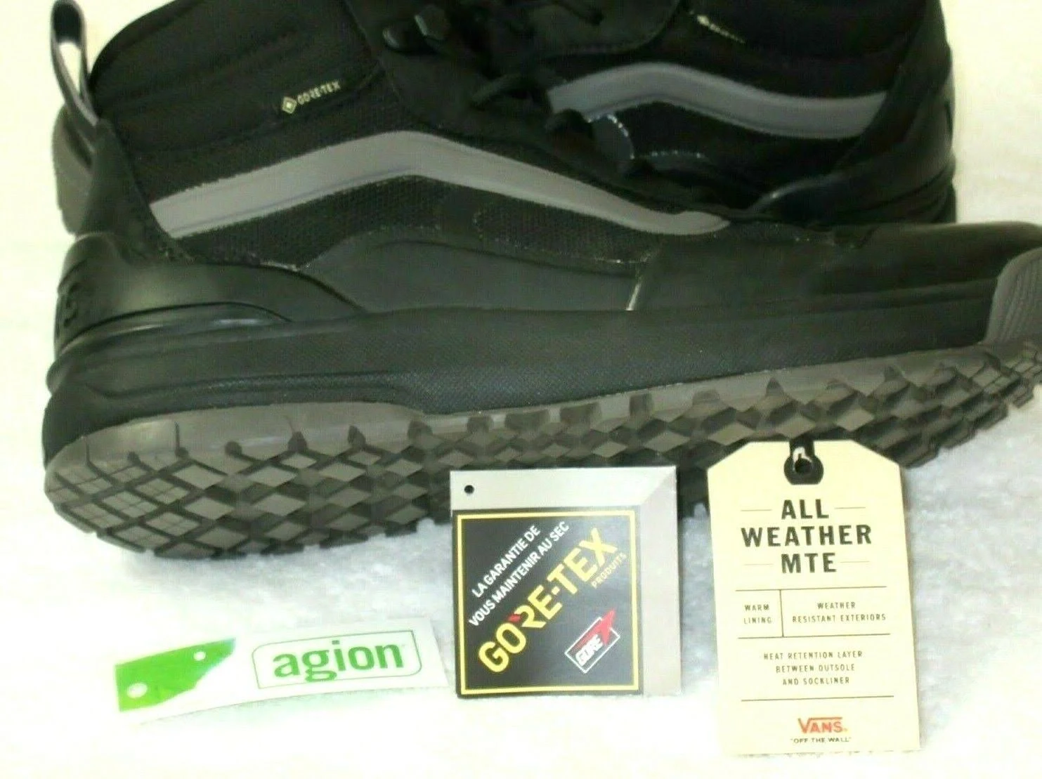Vans Bryan Iguchi Ultrarange Exo Hi MTE Gore-Tex DW (Black/Gray) 9.5 Men