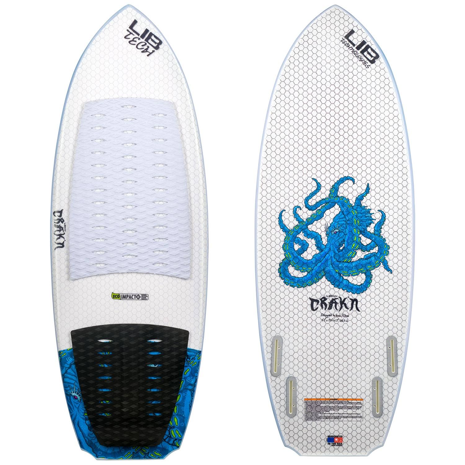 Lib Tech Crak&n Wakesurf Board 2022 - 4&4