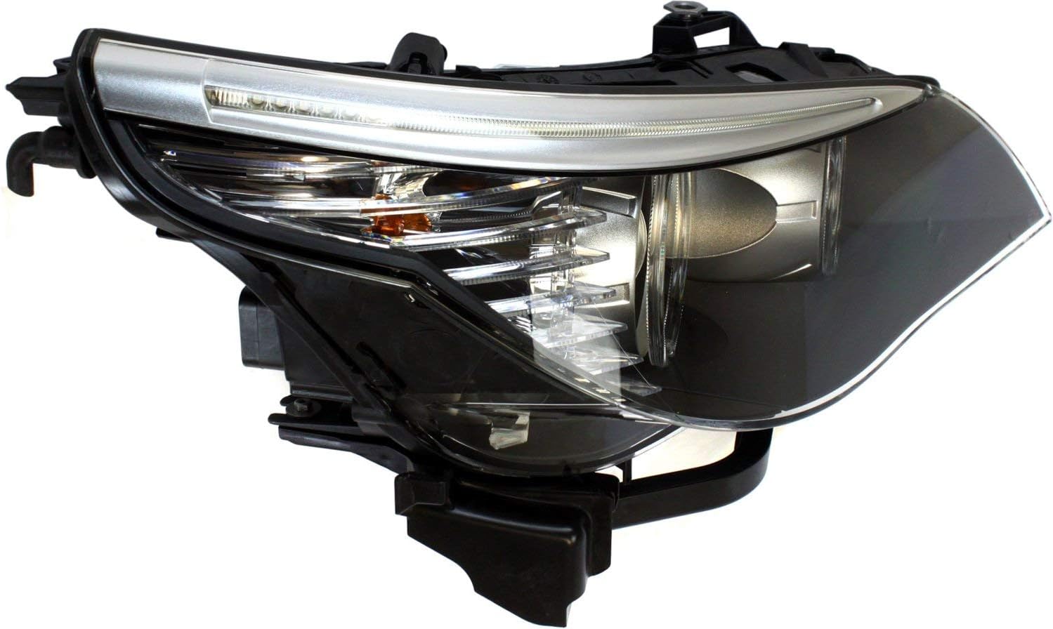 Garage-Pro Headlight Assembly Compatible with 2008-2010 BMW 528i 535i M5 550i Halogen, SedanWagon, Set of 2, Driver and Passenger Side, Clear Lens