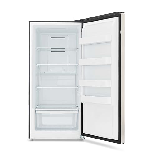 Newair 13.8 cu. ft. Upright Freezer, Fridge Freezer Convertible, Garage Ready Refrigerator, Frost Free Freezer with Door Alarm, Stand up Deep Freezer