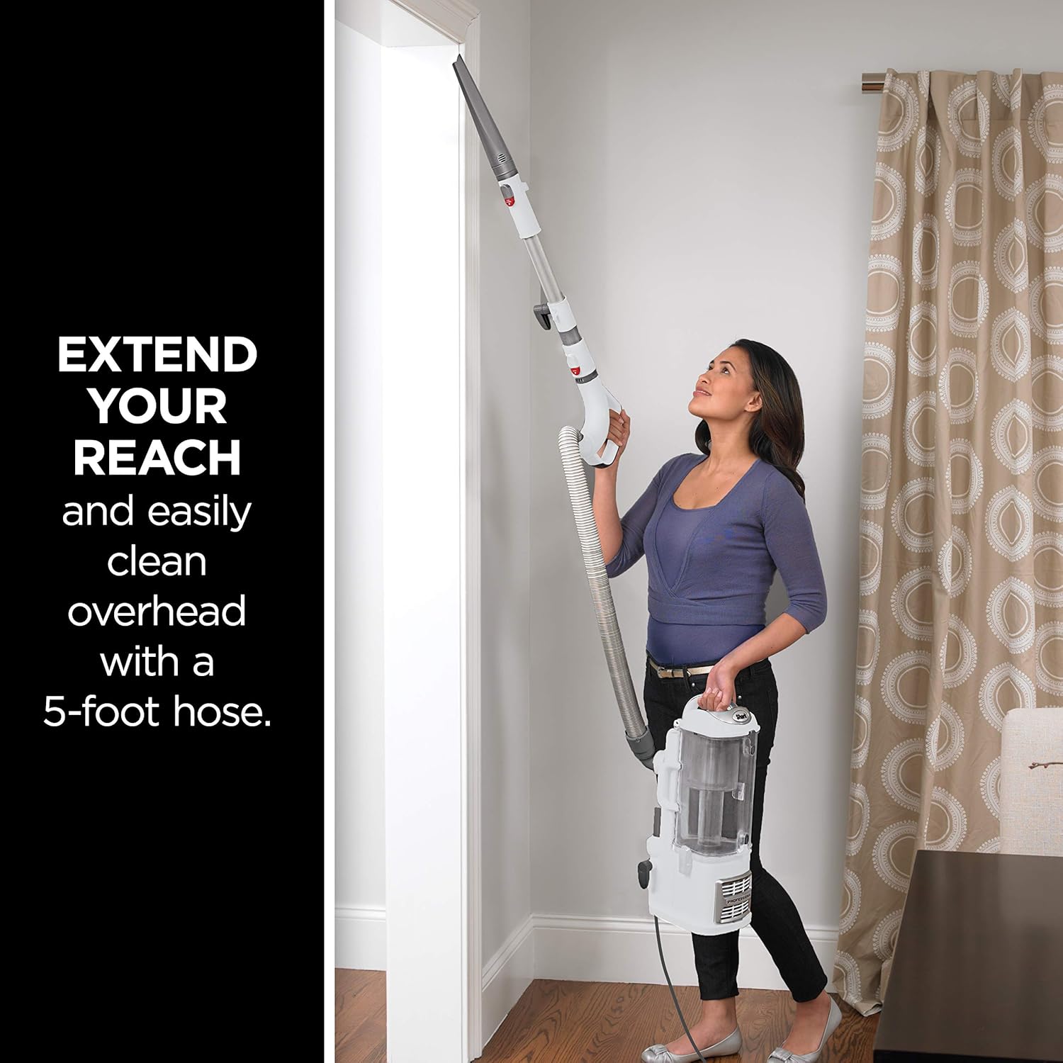 Shark NV358 Navigator Lift-Away Professional Bagless Upright Vacuum Cleaner, HEPA Filter, Powerful & Lightweight, Clean Carpet