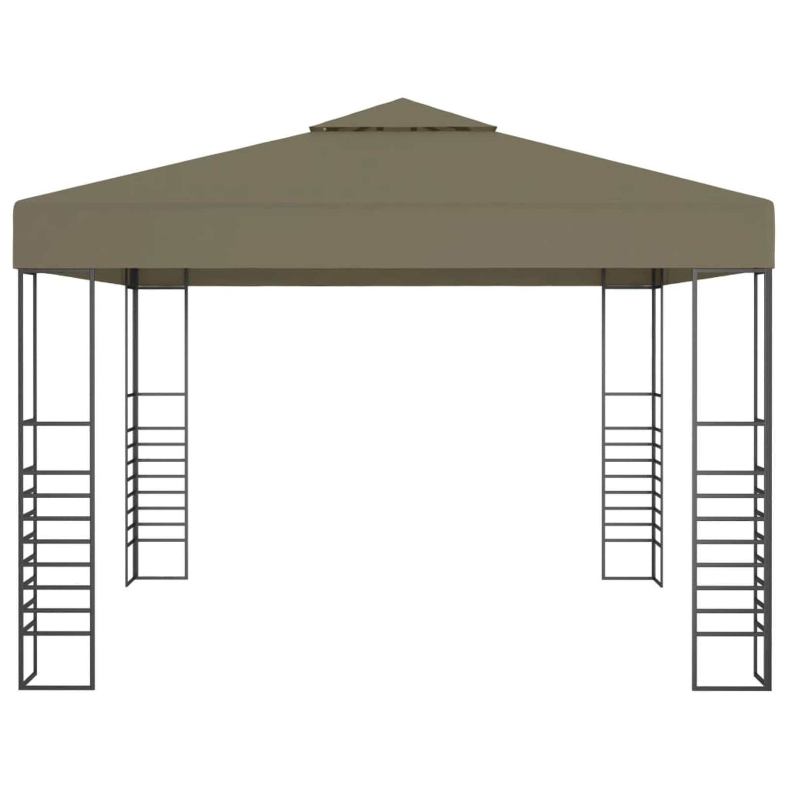 Carevas Garden Marquee 9.8'x9.8' Taupe 0.6 ozft²