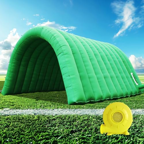 Inflatable Tunnel Sports Tunnel Entrance with Blower Football Tunnel Tent Entryway for Business Advertise Party Exhibition Promotion Street,Shop