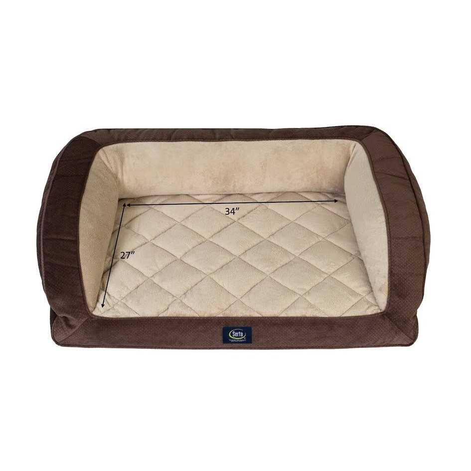 Serta Quilted Couch Cat &amp; Dog Bed - Pet Supplies online store