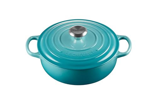 Le Creuset Enameled Cast Iron Signature Sauteuse Oven, 3.5 qt., Cerise