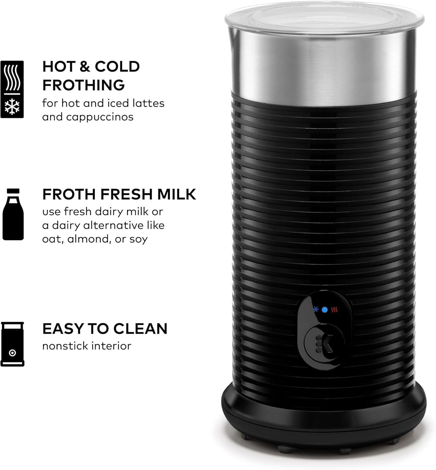 Keurig K-Café Barista Bar Single Serve Coffee Maker and Frother, Black