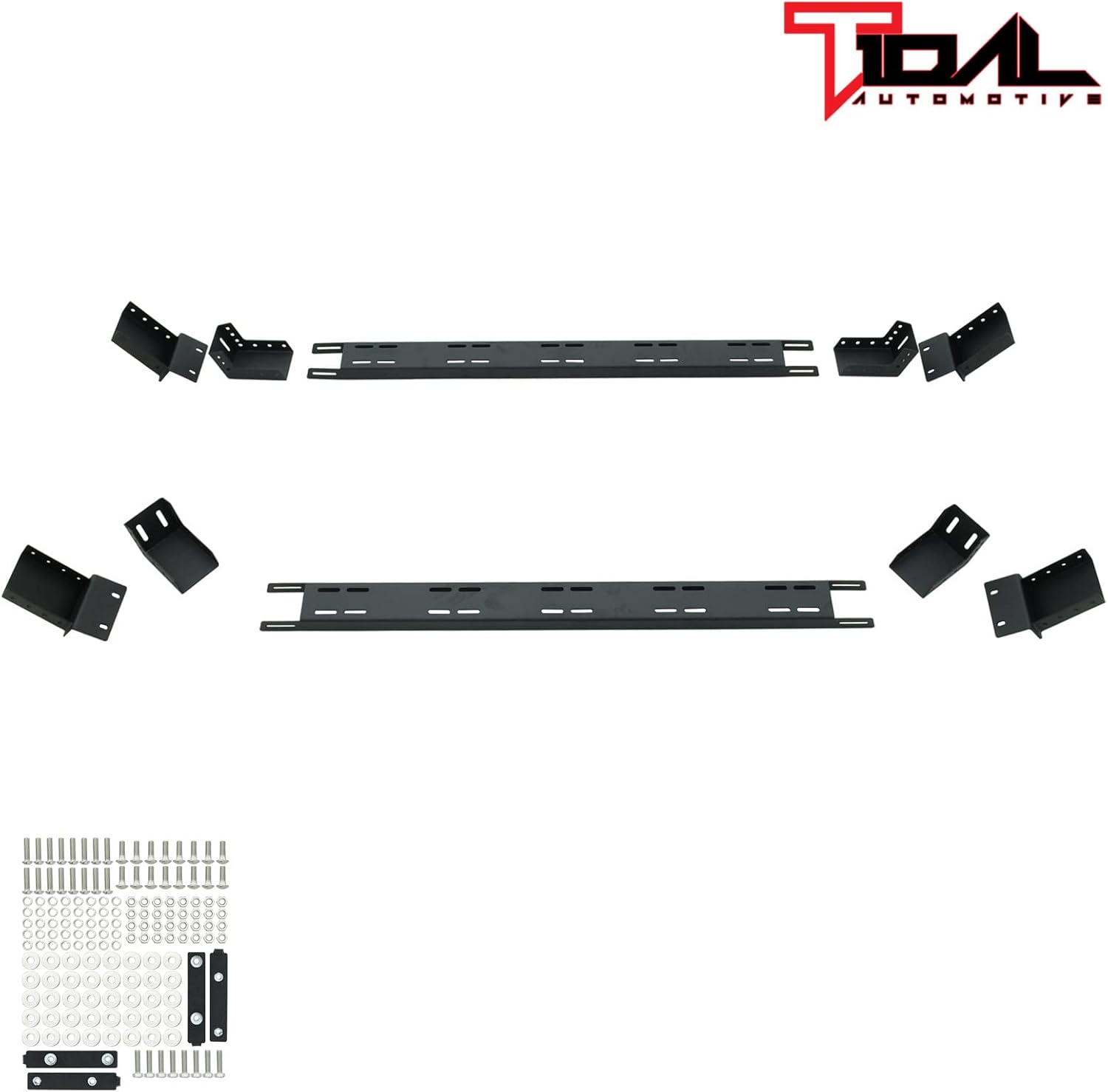 Tidal Tacoma 05-22/ Gladiator JT 20-22 Cargo Carrier Bed Rack Low Profile Bed Bars Bike Rack