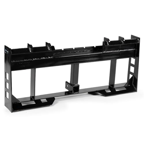 Titan Attachments 45" Skid Steer Pallet Fork Frame Attachment, 36" Fork Blades, Rate 4,000 LB, Quick Tach Tractor
