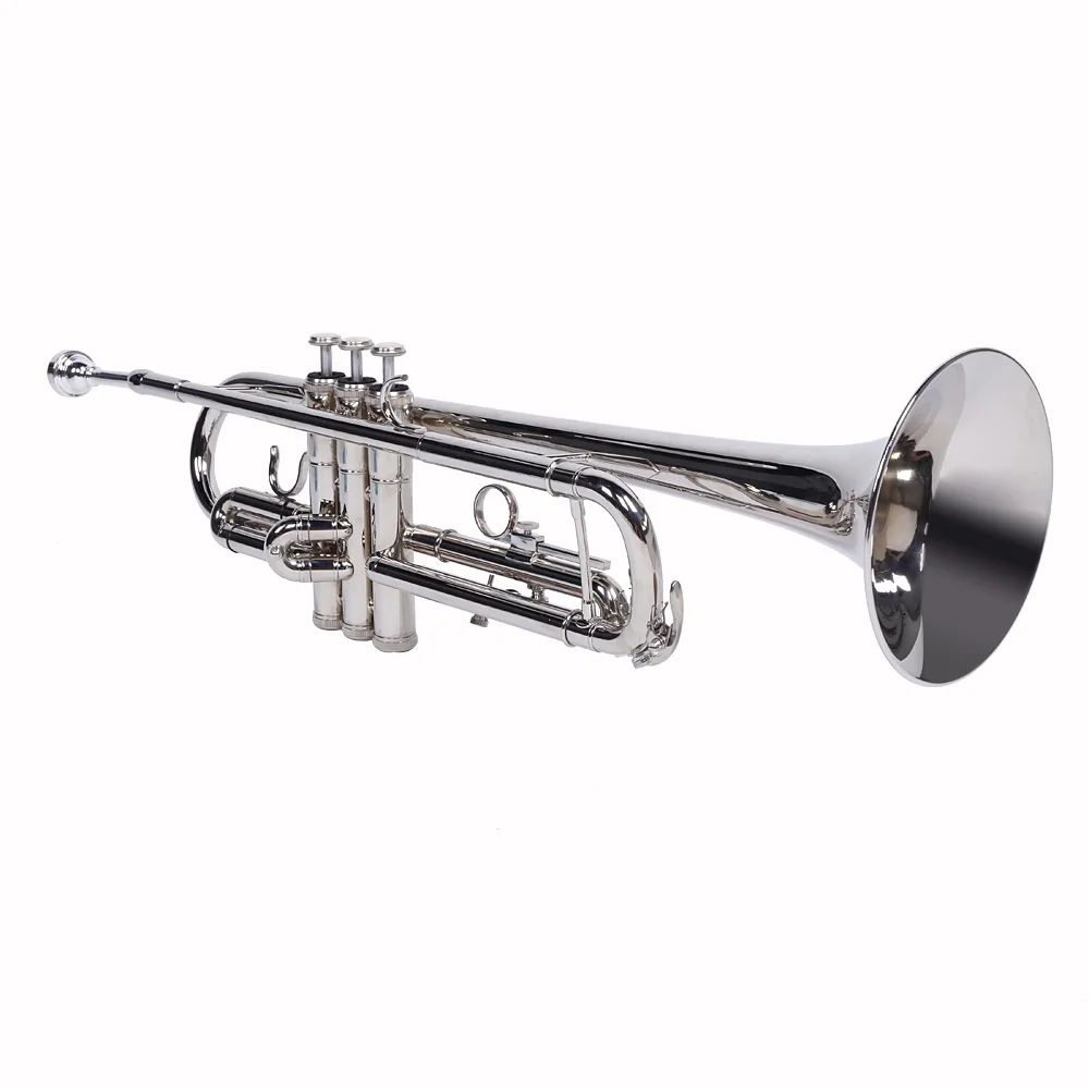Trumpet Set for Students Beginner Bb Standard Brass Instrument ,DFITO Trumpet  with Mouthpiece Gloves Set - Curated Treasures Market