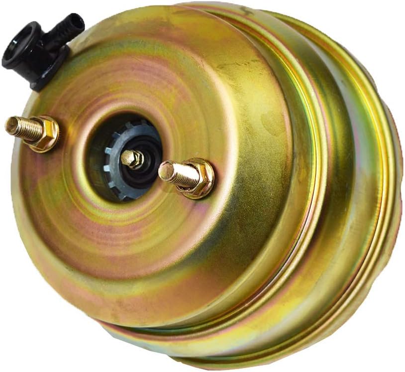 A-Team Performance - Dual Power Brake Booster Conversion Kit 8" - Compatible with 1974-86 Jeep CJ7 CJ5 Disc/Disc