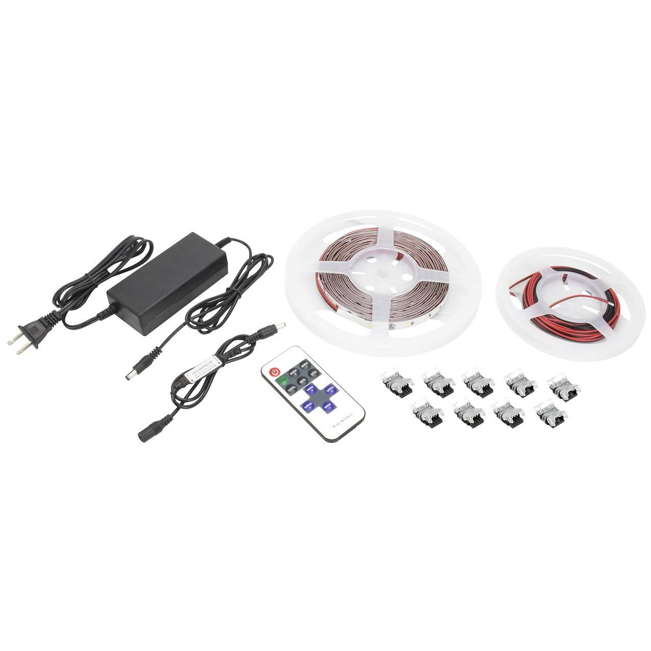 American Lighting HTL-UWW-5MKIT 16.4 ft. 24V 2400K High Output Trulux Tunable Tape Light Kit IP54 - White