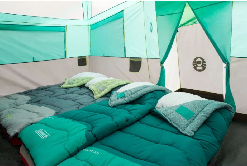 Coleman® 8-Person Tenaya Lake™ Fast Pitch™ Cabin Camping Tent with Closet, Light Blue