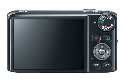 Canon PowerShot SX260 HS 12.1 MP CMOS Digital Camera with 20x Image Stabilized Zoom 25mm Wide-Angle Optical Lens and 1080p HD Video (Red)