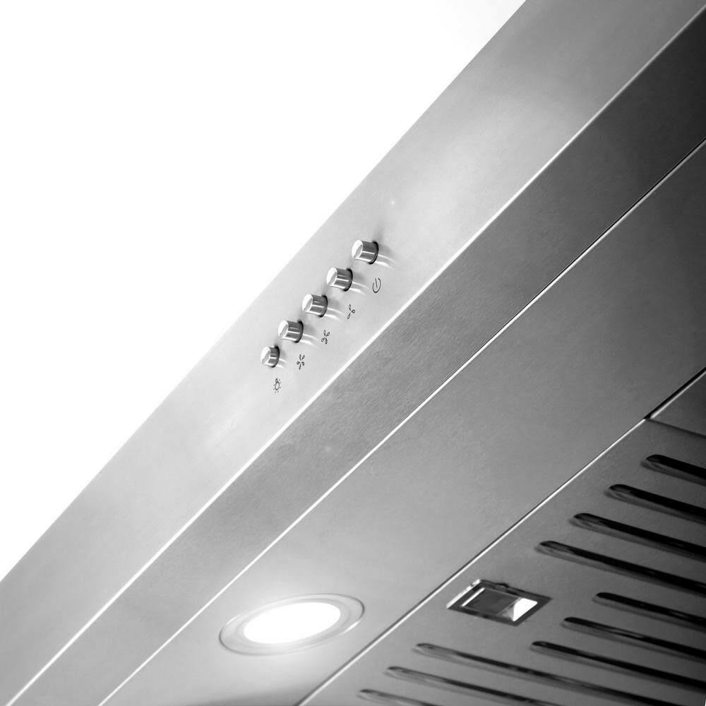Cosmo UC30 Stainless Steel Under Cabinet Range Hood, 30x22