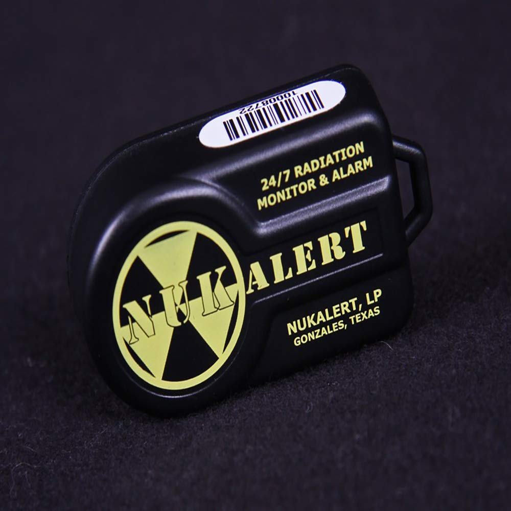 NukAlertTM Nuclear Radiation Detector/Monitor (Keychain Attachable) Alarm