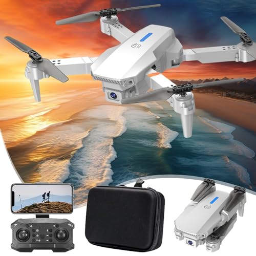 GPS Drone with Camera for Adults 4K with Brushless Motors, Drone With 1080P HD FPV Camera, Remote Control Toys Gifts For Kids