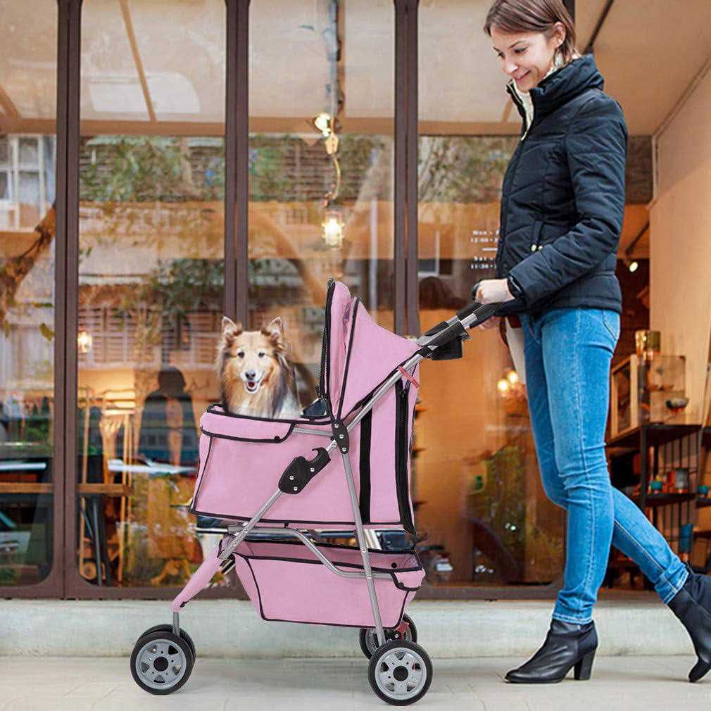 BestPet 3 Wheel Pet Stroller - Pet Supplies online store