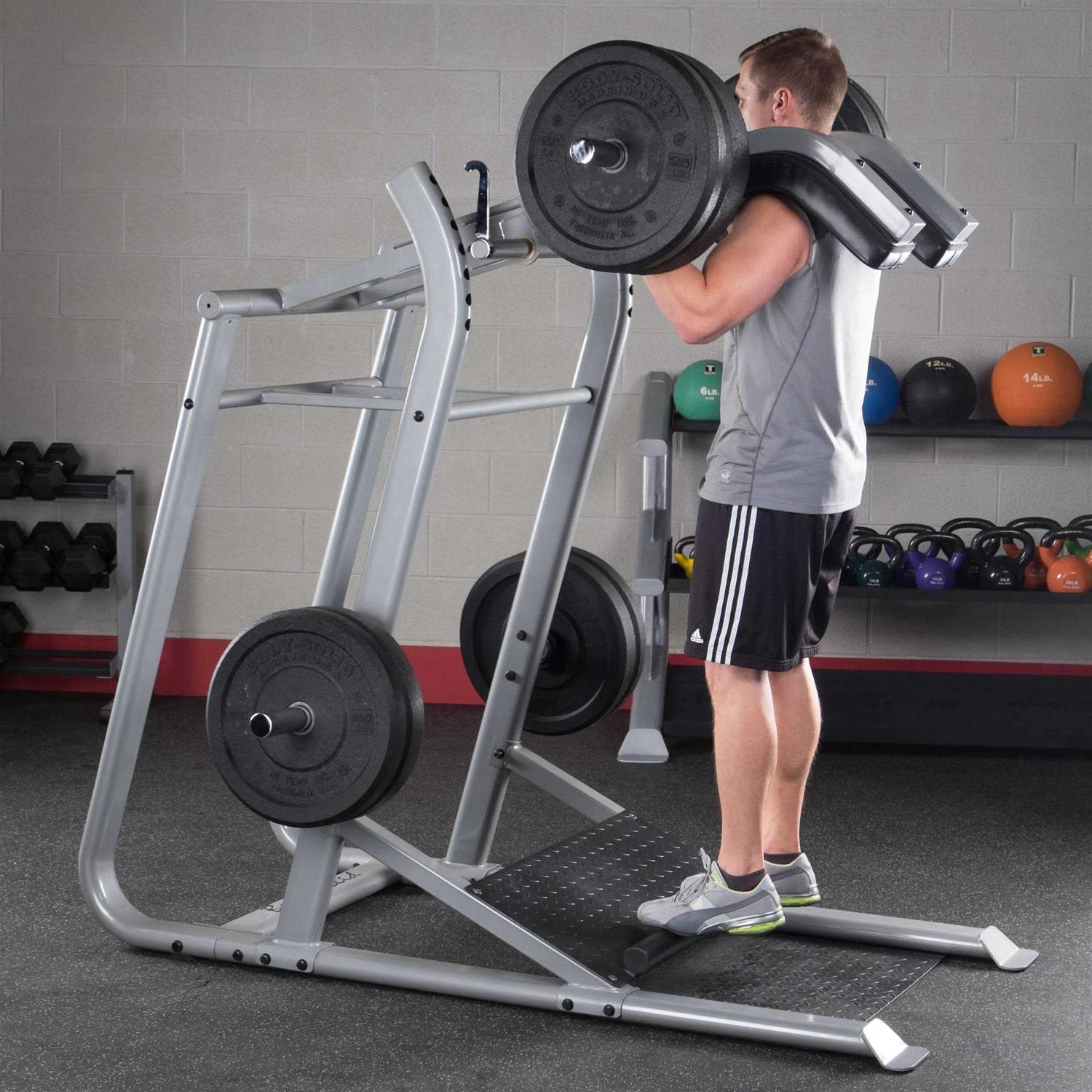 Body Solid SLS500 Pro Clubline Leverage Squat - Sports Supplies Online Store