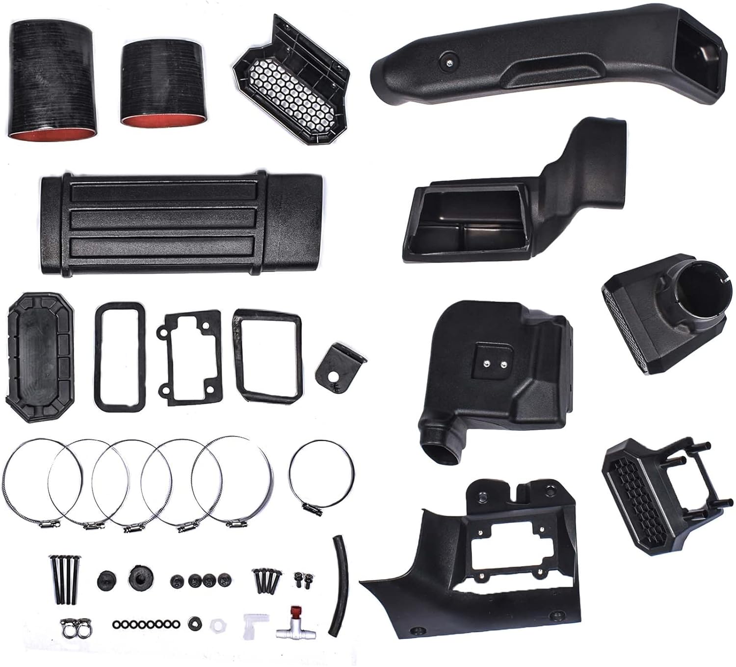 Snorkel Kit Replacement for 2018-2022 Jeep Wrangler JL 2020-2022 Gladiator Low & High Mount Cold Air Intake Snorkel System 17756.31