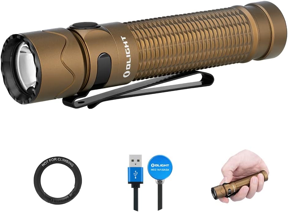 OLIGHT Warrior Mini2 1750 Lumens Rechargeable Tactical Flashlight with Dual Switch and Proximity Sensor, High&nbsp;Performance&nbsp