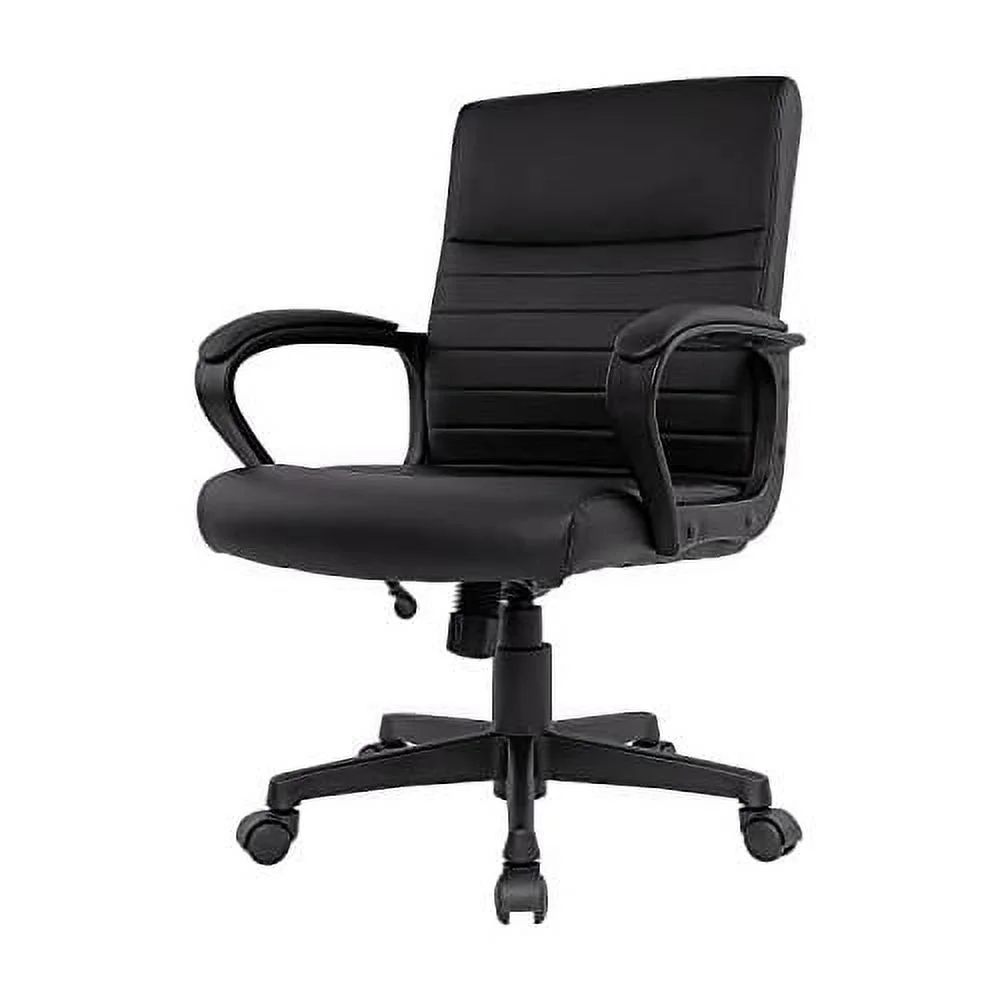 Tervina Luxura -Back Manager Chair, Black, 2/Pack (56904V-Ccvs)