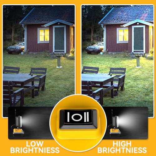 Cordless 20V Max LED Work Light for Dewalt 20V Battery