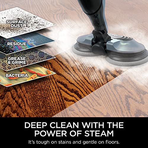 Shark S7000AMZ Steam Mop, Steam & Scrub All-in-One Scrubbing and Sanitizing, Designed for Hard Floors