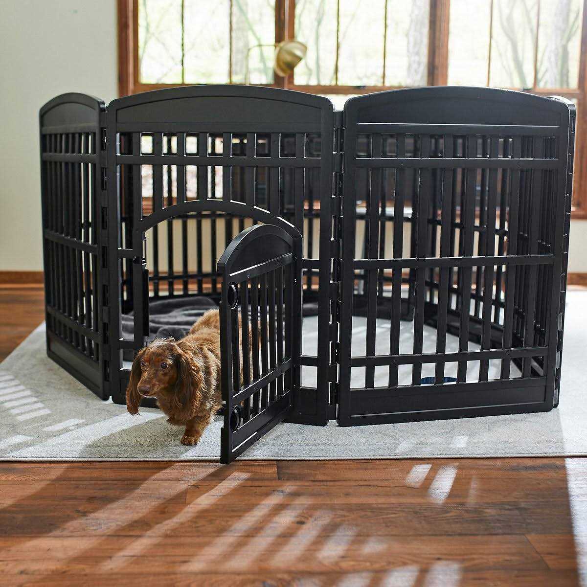 Frisco Plastic Exercise Dog Playpen - Pet Supplies online store