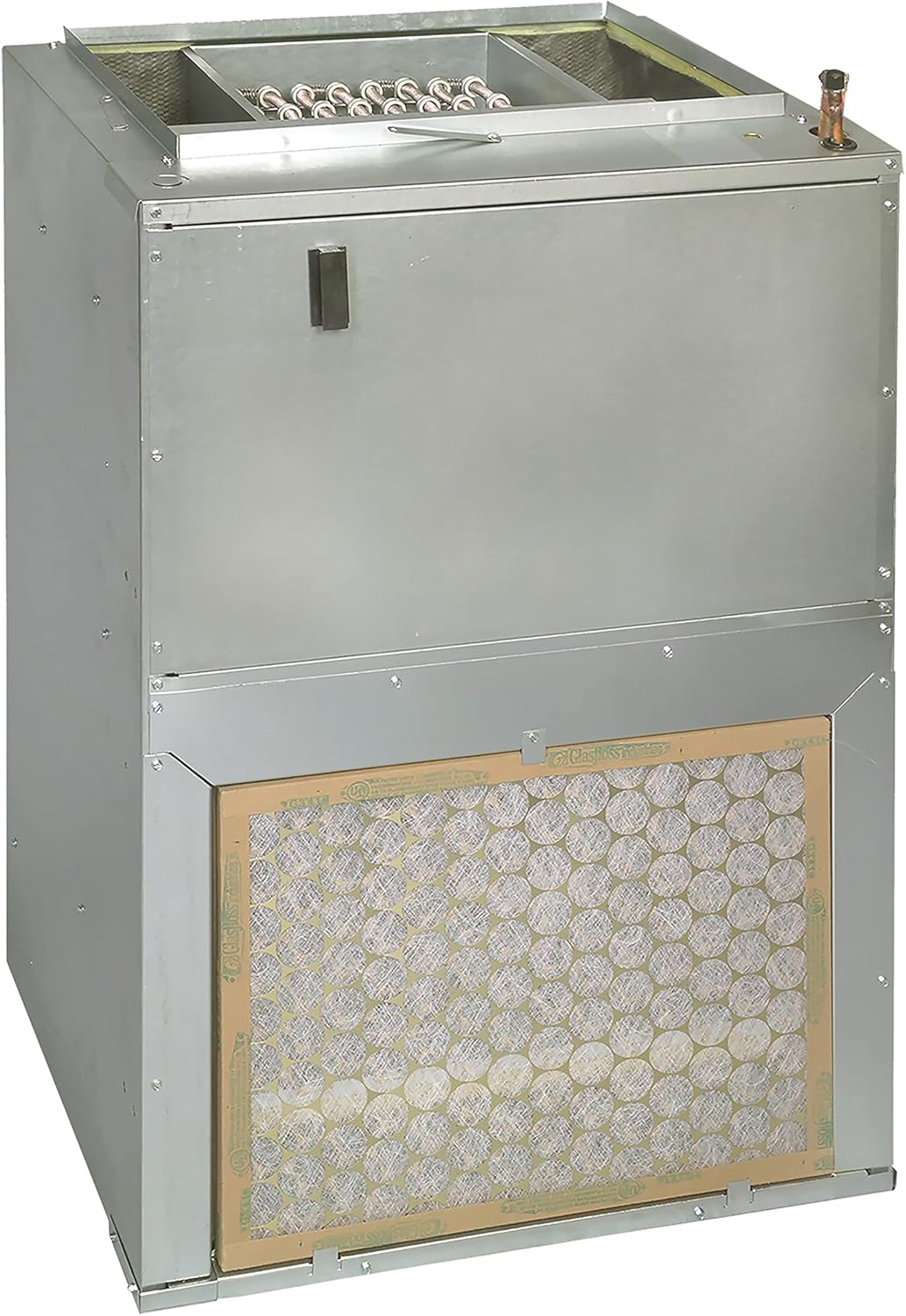 Goodman 2 Ton 14 SEER2 Air Conditioning System (Front Return - 8Kw Heat) Factory-Installed TXV - GSXN3N2410 - AWST24SU1408